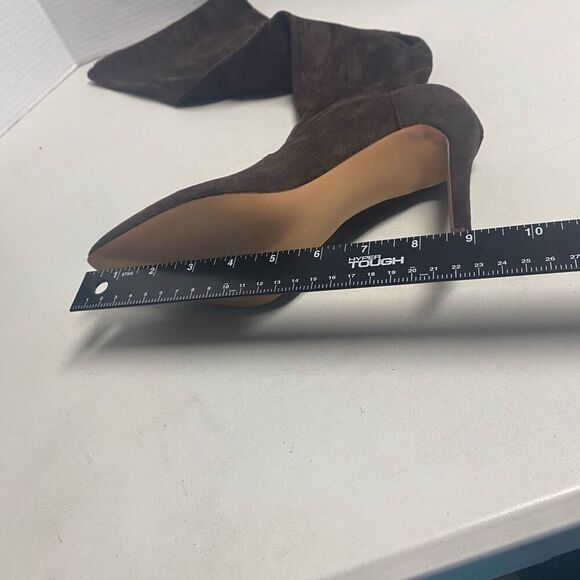 SHOEDAZZLE Ysabel Women’s Heeled Boot Coffee Brown Size 8 New With Box - Picture 6 of 10